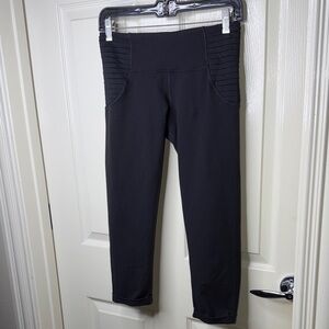 lululemon athletica Ribbed Black Leggings